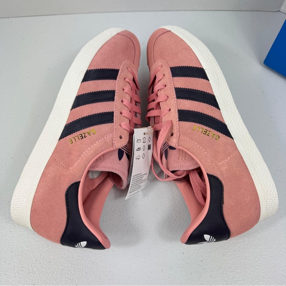 Adidas Gazelle Athletic Sneakers Shoes Pink Black White JH5388 Men - Picture 6 of 6